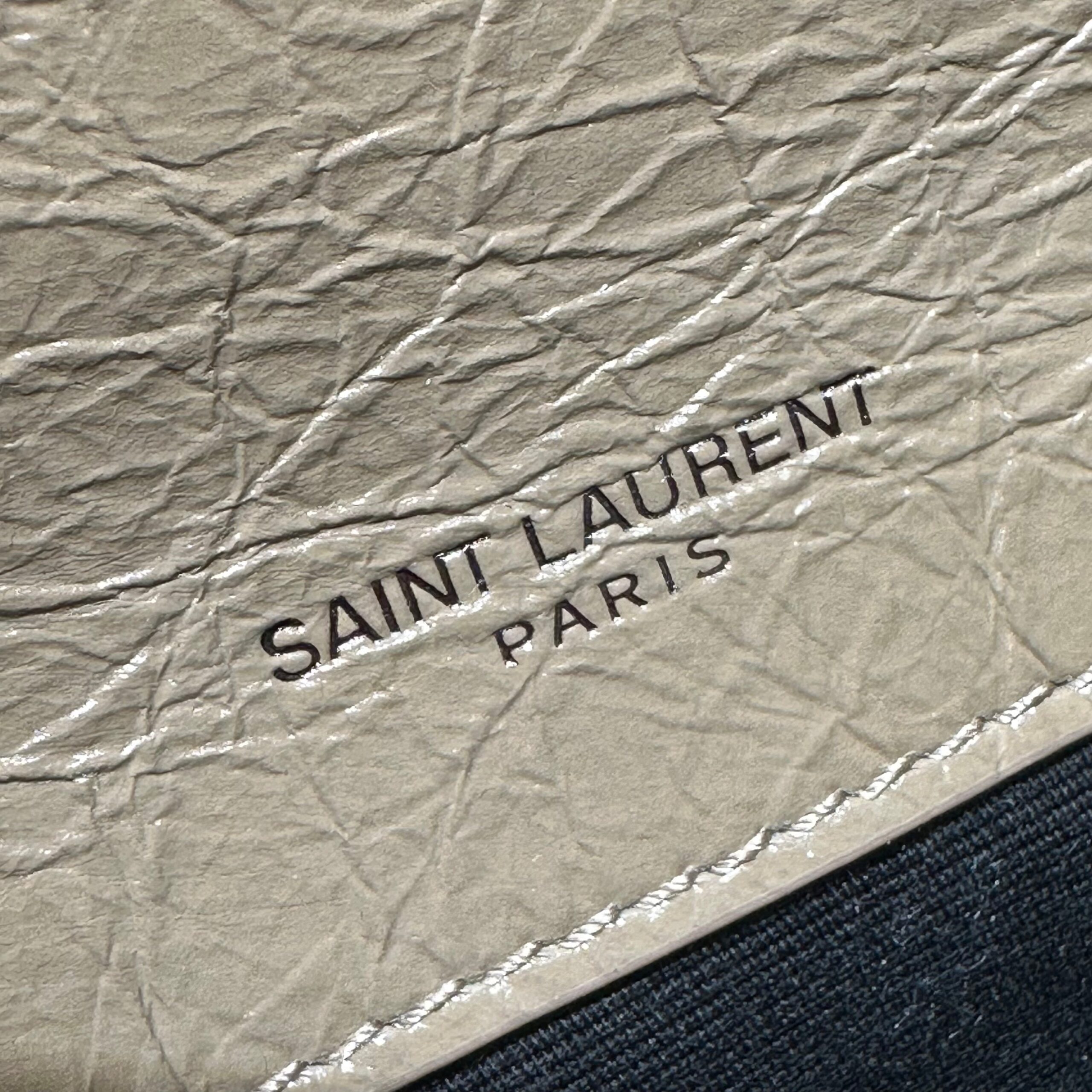 YSL Niki Baby Bag Beige جلد عجل 338878