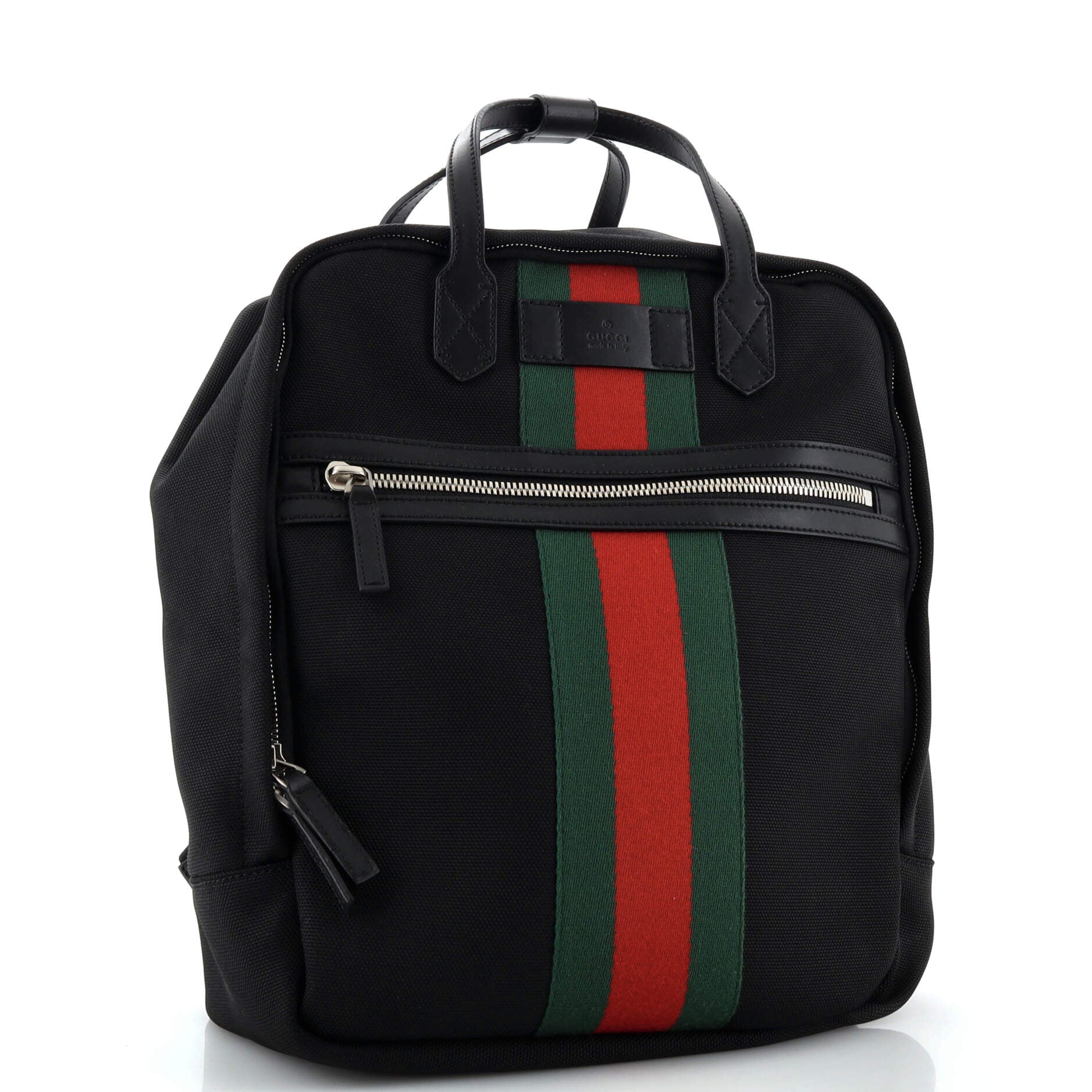 Top Handle Web Backpack Techno Canvas متوسط
