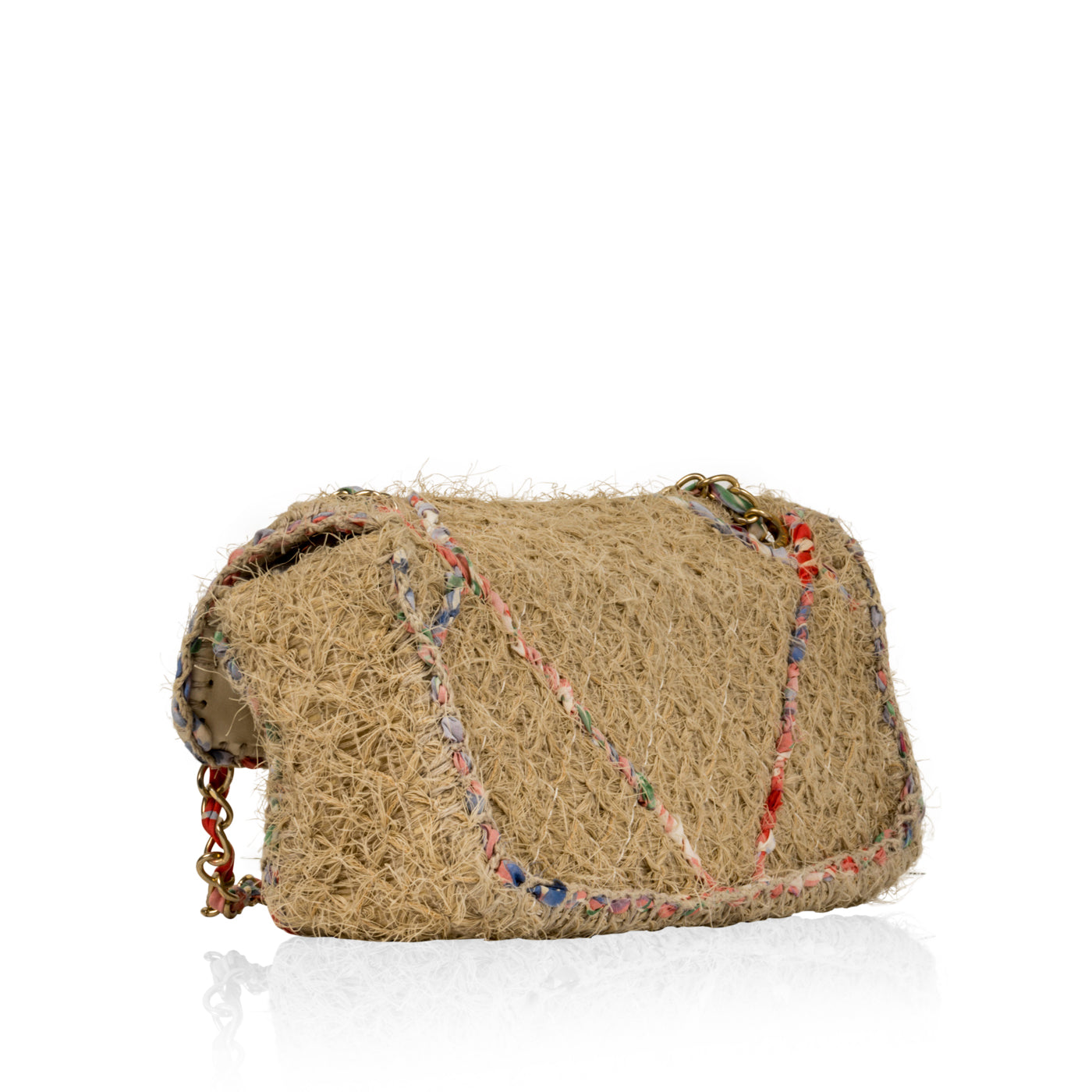 Straw Classic حقيبة بغطاء